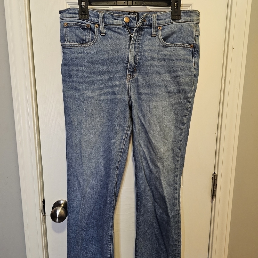 J. Crew Denim Blue Straight Leg Women's Jeans